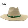 Beach Hat Accessory Faux Leather Fedora Hatband 0.39" Width Cowboy Band 27 Strap Inch Adjustable Band Replacement for Women Men Panama Cowgirl Hats