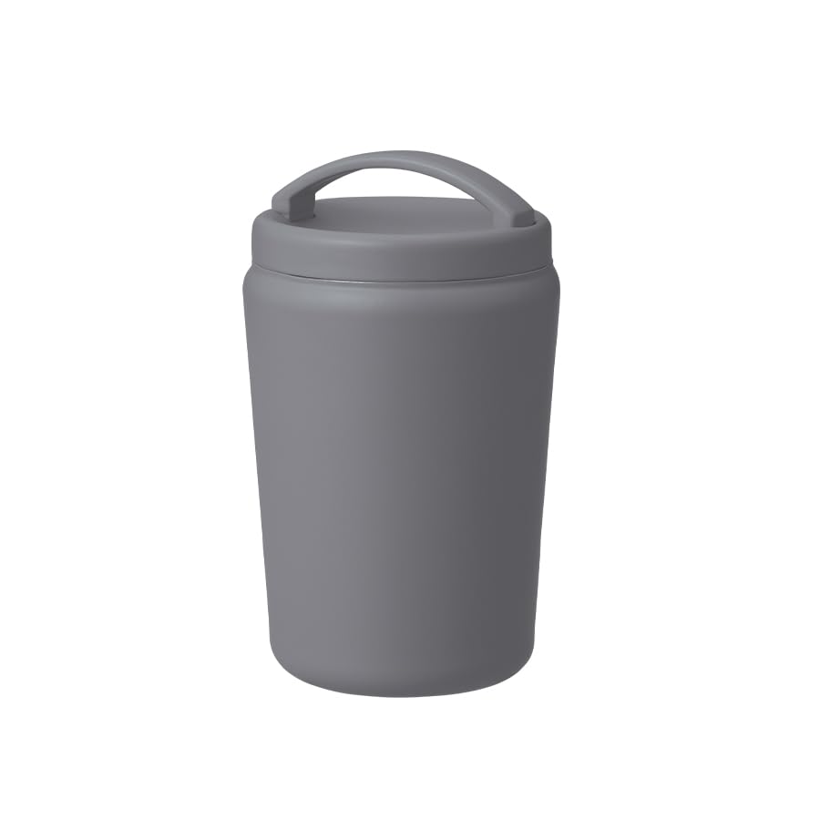 

Handit Simple Thermos Tumbler Carrying Handle, Copper-Plated Construction, Insulated, Cold, or Hot Water Bottle with Lid, Gift, Muted Color