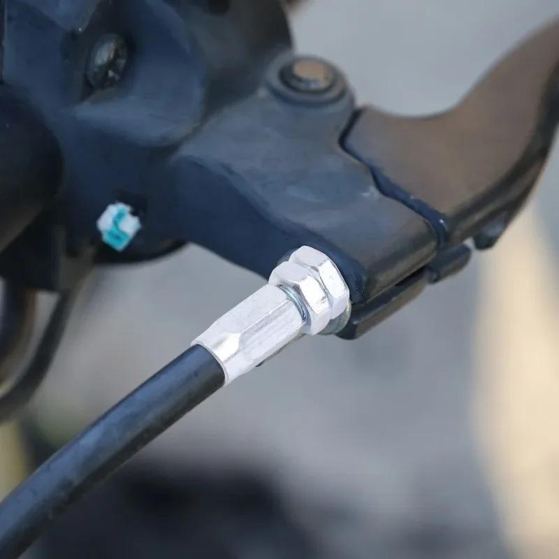 10PCS Motorcycle Universal M6 Adjustment Clutch Hollow Screws Throttle Cable Parts Agricultural Machinery Kart Throttle