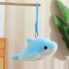 Ocean Animal Dolphin Plush Doll Keychain Plush Doll Key Rings  Kids Birthday Christmas