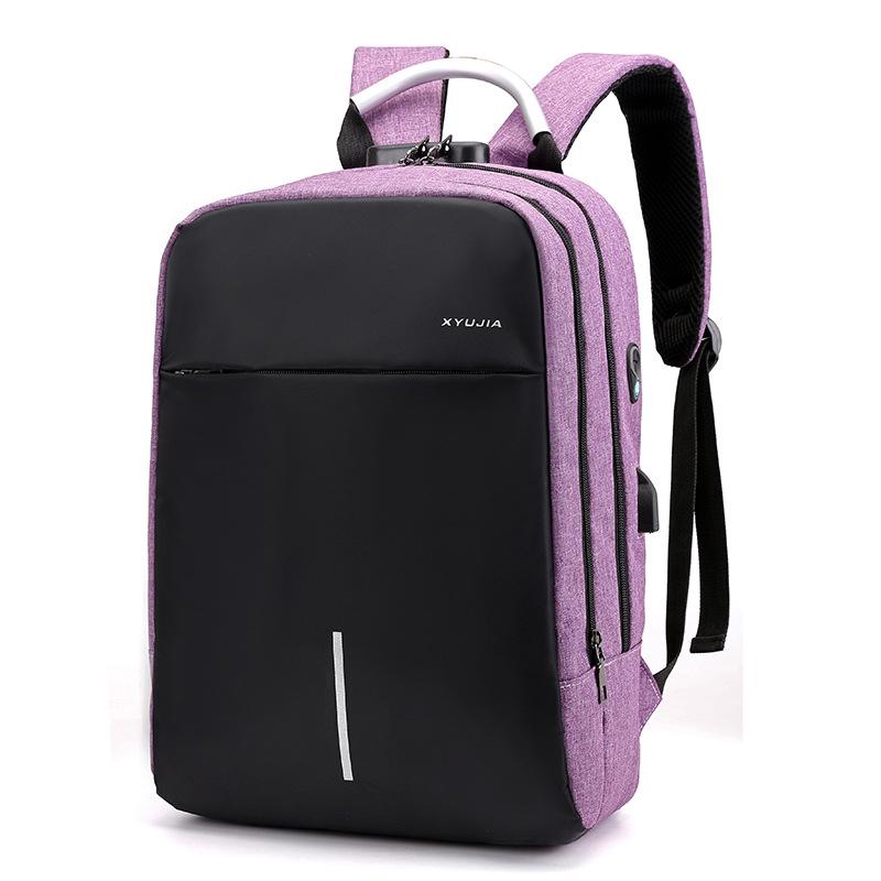 Buy Business anti theft slim durable laptop backpack with usb charging