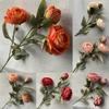 Silk Wedding Peony Aisle Decor Artificial Flowers For Home Props Photography