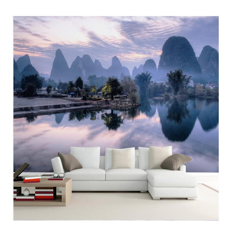 

Landscape Wallpaper Scenery Background Wall Mural Living Room Bedroom 3d Wallpaper 200 cm(W) x 140 cm(H)