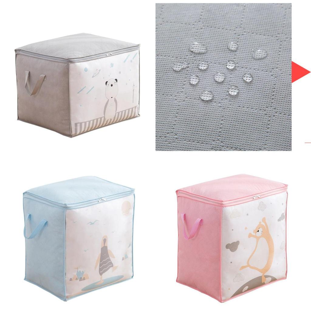 Versatile Folding Storage Bag For Pillows And Quilts Perfect For Home Organization