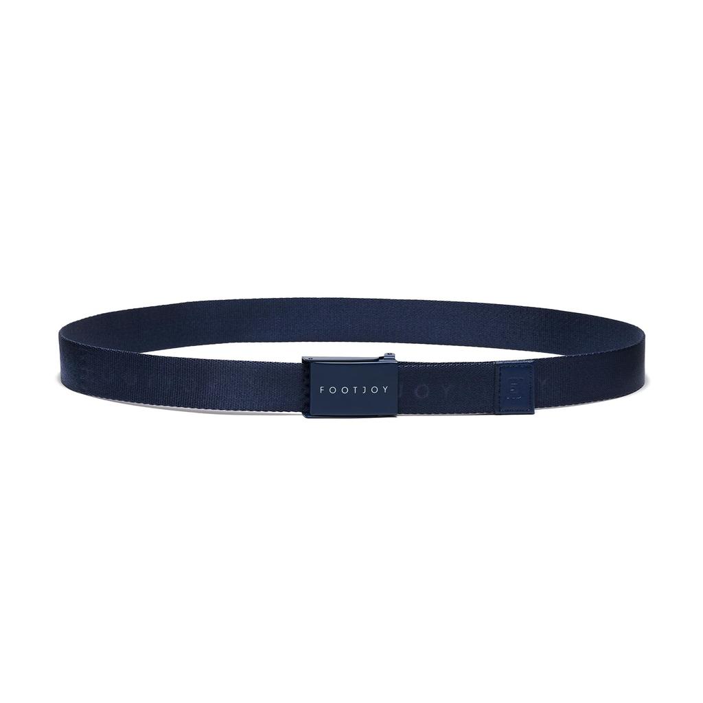 FootJoy Wording Tape Belt, Navy, Unisex, Free Size (100cm), FA24ACBT (FA24ACBT-4N)