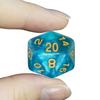 7pcs DND Dice Set Marble Effect Polyhedral Dice D4-D20 for Role Playing Game DND Board Game
