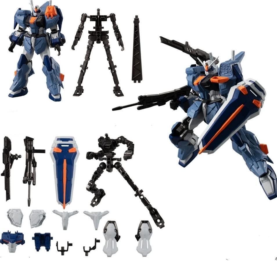 

Bandai Candy Mobile Suit Gundam G Frame FA 01 Duel Gundam Assault Shroud Armor Set Duel Gundam Assault Shroud Frame [набір 3.47A 4.47F]