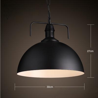 Creative Retro Simple LED American Wrought Iron Pot Chandelier Hotel Bar Restaurant Coffee Shop Decorative Lighting.