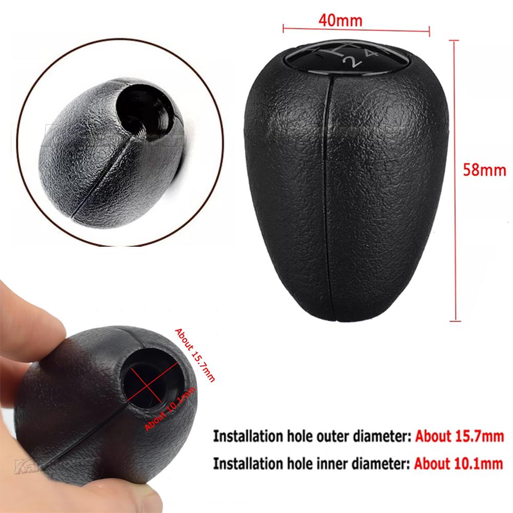 4 5 Speed Manual Car Gear Shift Konb Gaiter Shifter Knob Lever Handball For Nissan Safari Patrol Y60 1987 1988 1989 1990-1995