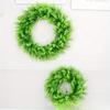 Living room home decoration artificial plant garland gardening door decoration wreath eucalyptus grass ring