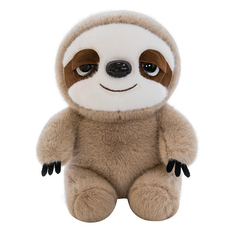 New Cute Lightning Sloth Doll Plush Toy Simulation Animal Doll Girl Sleeping Pillow Gift