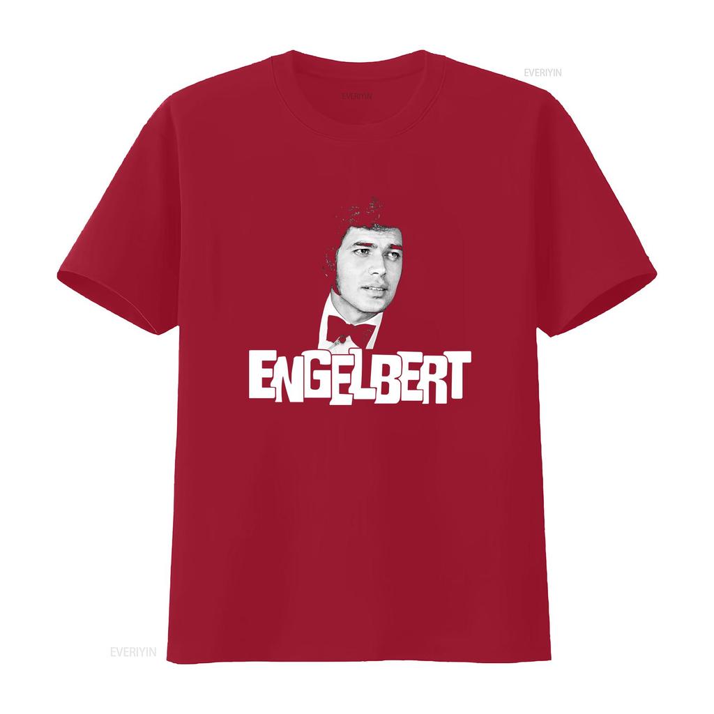 Engelbert Humperdinck Tribute T Shirt Vintage Washed Fashion Breathable Top For Everyday Wear Casual Streetwear Soft