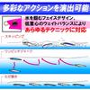 DUEL HARDCORE Lure Sinking Pencil Hardcore Monster Shot (S) 95mm, 40g, Clear Far Cast TM