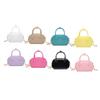 Pvc Jelly Bag Summer Candy Color Shoulder Crossbody Mini Bag Fashion Portable Pillow Women'S Bag