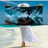SubZero Fashion Beach Towel: Ideal for Summer Adventures Soft, absorbent and quick drying suitable for swimming and bathing