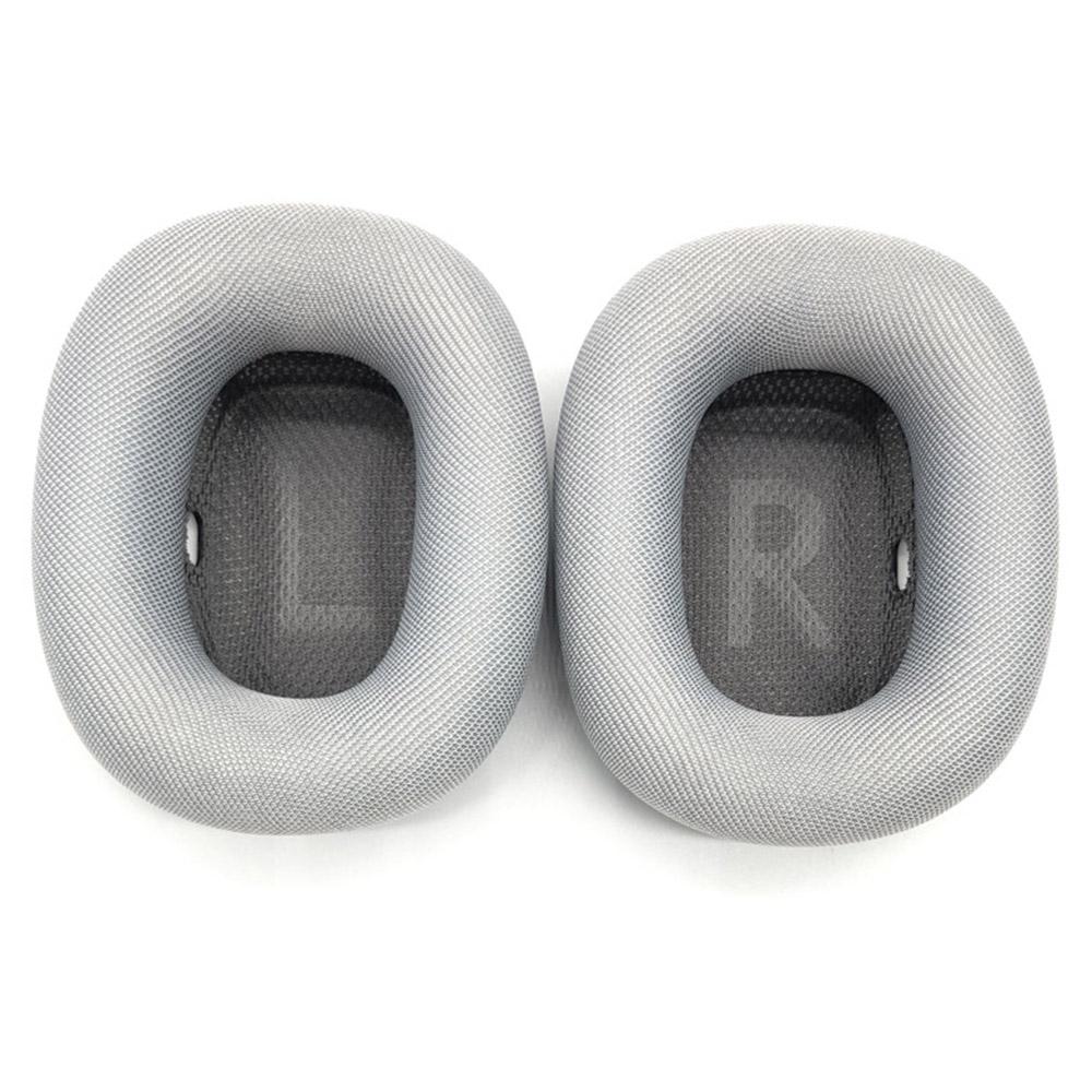 1 pár náhradních náušníků pro Apple AirPods Max, prodyšná síťovina, polštářky z paměťové pěny