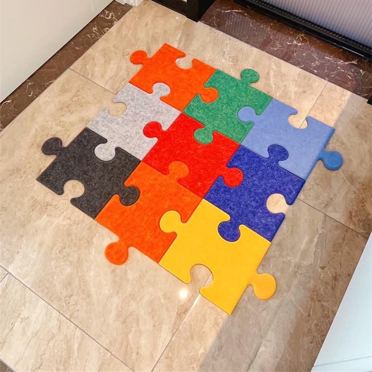 3D Felt Puzzle Wall Decor & Message Board