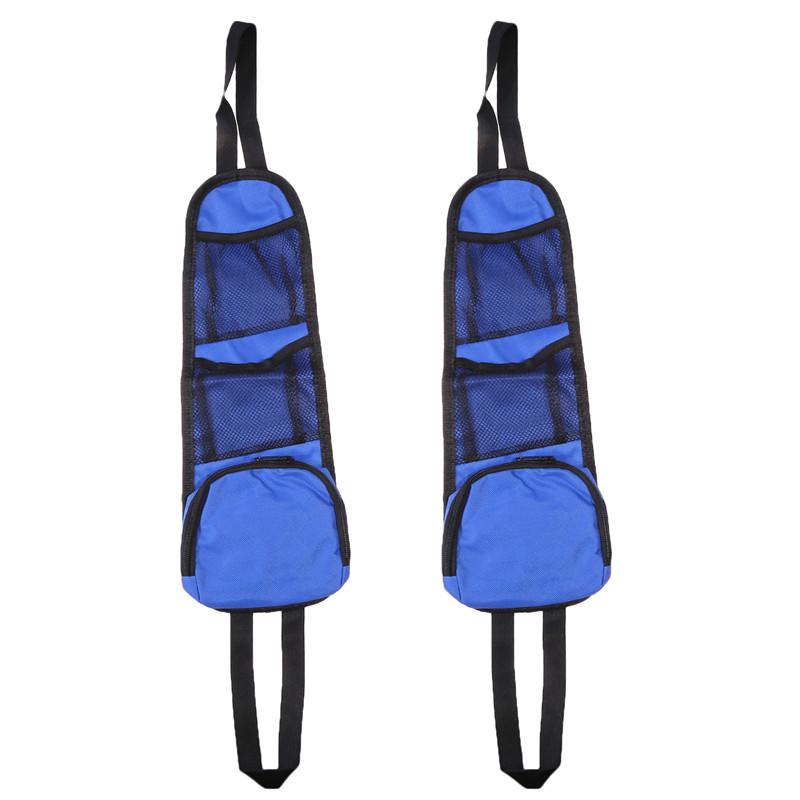 Borsa da appendere per riporre gli oggetti laterali del sedile automatico, supporto multitasche, tasca in rete, organizer per lo styling dell'auto