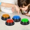 Answer Buzzers For Game Shows 4pcs Game Buzzers With Lights & Sounds BuzzButtons For Kids Or Adults Perfect For Classroom Game