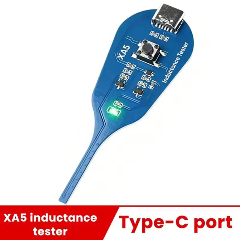 Phone/PC Mini Inductor Tester Type-C Powered High Precision Mainboard Coil Testing Tool with LED Indicator PCB Repair Tools