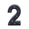 Cross-border Hot-Selling Black LED Letter Lamp for Proposal, Festival Decoration, and Ambiance Arrangement