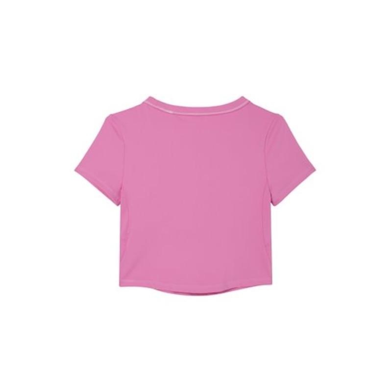 Nike Dri-Fit One Fitted Dri-FIT Crop Tops Women's Playful Pink HM4584-675