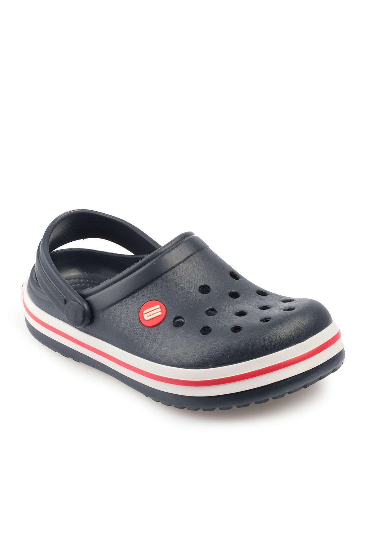 

LOOP-Navy Blue / Red Children s Slippers 34 темно-синий/красный
