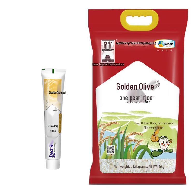 

Dr. Ya Baking Soda Toothpaste & Royal Granary Pearl Rice Bundle