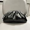 Snakeskin Zebra Pattern Handbag High Quality Soft Pleated Cloud Bag Fashion European America Shoulder Bag Elegant Evening Clutch