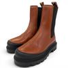 Excellent Short Boots Chelsea Boots Side Gore Boots Brown Leather Women 35 Used