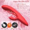 Rabbit-Vibrator, 3-in-1, Flattervibratoren, Stimulation der Klitoris und der Brustwarze, Sexspielzeug für Erwachsene, Dildo-Vibrator, Sexspielzeug für Frauen