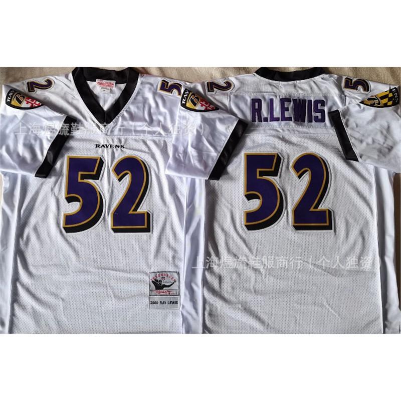 Baltimore Ravens Retro Football Jersey Mens 52 20 NFL Style Sports Fan Apparel Lightweight Performance Wear