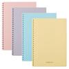 LIHIT LAB Sophie Notebook A5S 30 sheets of 10 notebooks 24-hole, paper, Blue, N3103-8_10