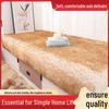 Long-Pile Non-Slip Decorative Bedroom Rug - Imitation Wool, Various Colors