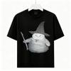 Wizard Kitten Graphic Tee Unisex Casual Short Sleeve Magic Cat Lover T-Shirt
