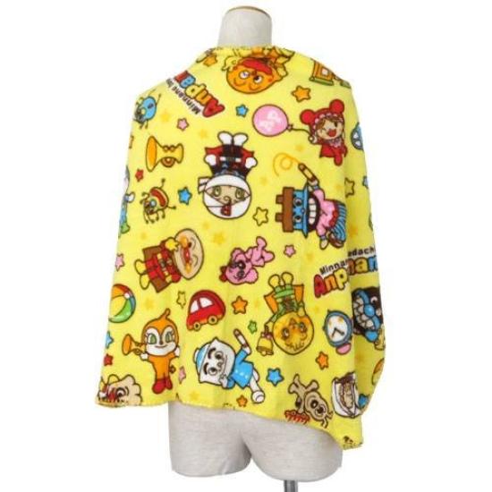 Anpanman Baikinman Blanket in Plush Toy Dokin-chan (Anpanman)