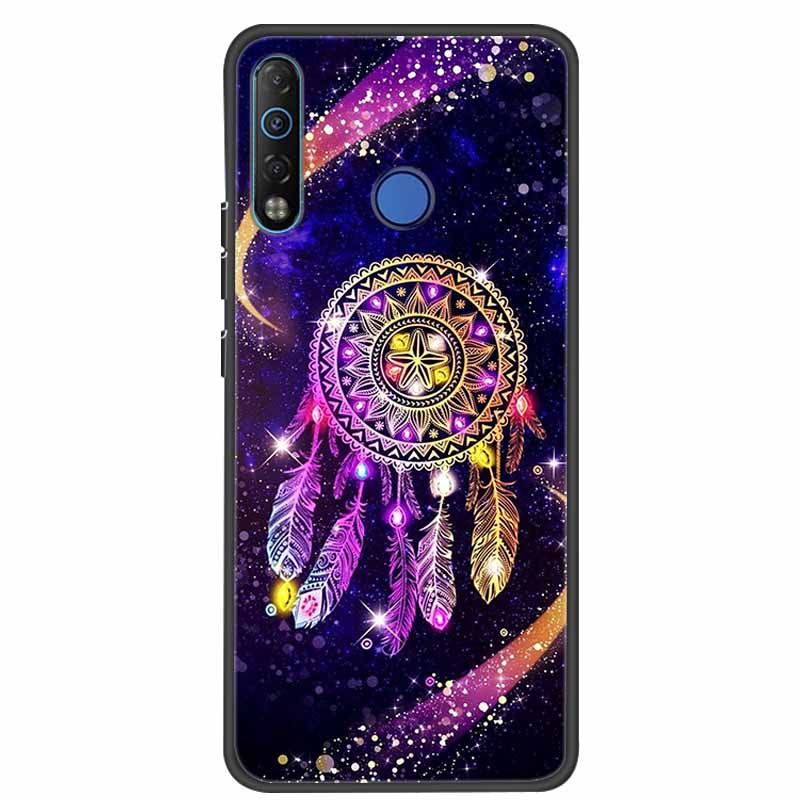 Case For TECNO Camon 12 Air Luxury Silicone Soft Shockproof TPU Back Cover for Tecno Camon 12 CC6 Case Camon12 Funda Love Coque