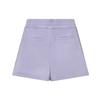 FILA Color Block Side Knit Sports Shorts Women shorts Mousse-Purple F11W229605FVT