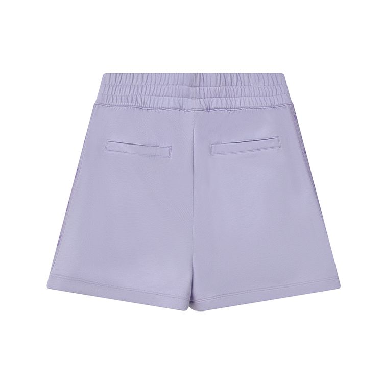 FILA Color Block Side Knit Sports Shorts Women shorts Mousse-Purple F11W229605FVT