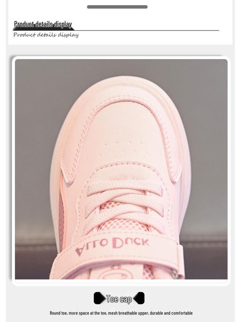 Kids' High-Top White Sneakers: Boys' Sports Shoes and Girls' Skate Shoes with Velvet Lining
