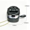 Mini Simulation Steering Wheel Keychain Children'S Car Driving Simulation Toy Decompression Keychain Pendant Backpack Decoration