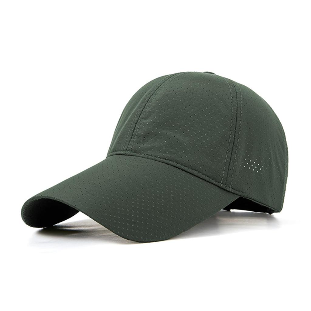 Mesh Cap Running Cap Hat 62cm Large Size Summer UV Unisex Plain Quick Drying Simple Golf Sports Running Mountain Climbing Jogging Walking XL [Moxiep]