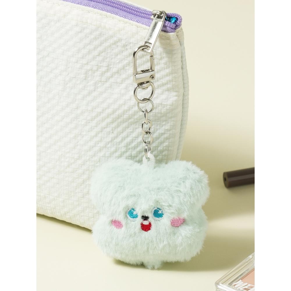 Clover Plush Keyring With Daiso Expression