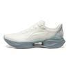 Li Ning Super Light 23 Cushioning Slip Resistant Abrasion Resistant Breathable Low top Casual Running Shoes Men's White ARBW017-18