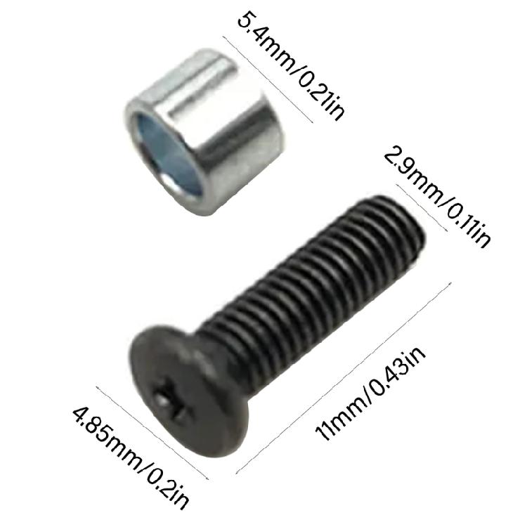 Montage-Festkörperlaufwerk Schraubenmutter SSD Metallschrauben Spielkonsole Host