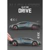 1/24 Bugatti Tourbillon With Spray Supercar Alloy Muscle Car Model Sound and Light Pull Back Children's Toy Collectibles Birthday gift
