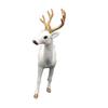 Realistic Reindeer Figures Christmas Decorations Plush Deer Model Collectible Table Desk Ornaments Home Decors Gift