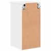 Bathroom Cabinet White 30 x 31.5 x 61 cm Engineered Wood & Metal