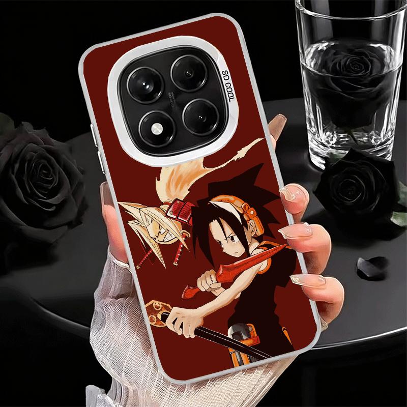 

Anime Shaman King Soft Phone Case for Xiaomi Redmi Note 13 14 15 Pro Plus 12S 12 11S 11 11T 10S 10 Shockproof Cover Back Shell Redmi Note 15 Pro 4G