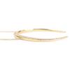 Gabriela Artigas L'APPARTEMENT 14KT Lunula Diamond Necklace Yellow GoldUsed